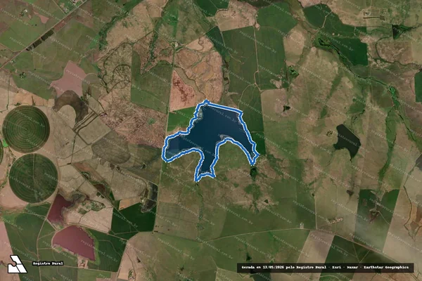 Imagem de satélite de Farroupilha - Gleba SEDE em Uruguaiana - RS