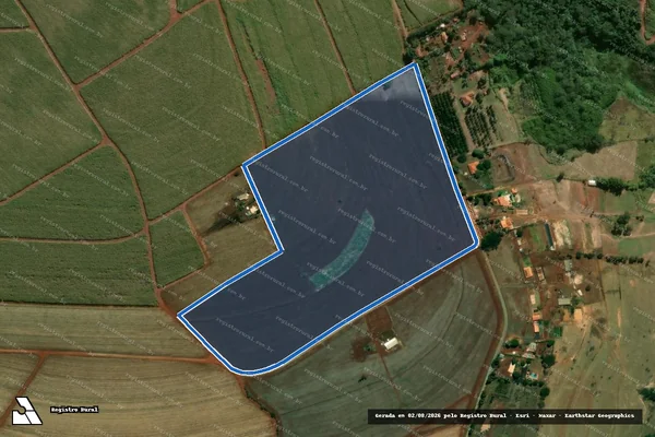 Imagem de satélite de SITIO RECANTO DA PRIMAVERA - GLEBA A em Cordeirópolis - SP