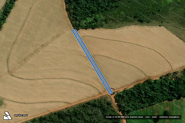 Imagem de satélite de FAZENDA ÁGUA DA ABÓBORA - ESTRADA MUNICIPAL em Arealva - SP
