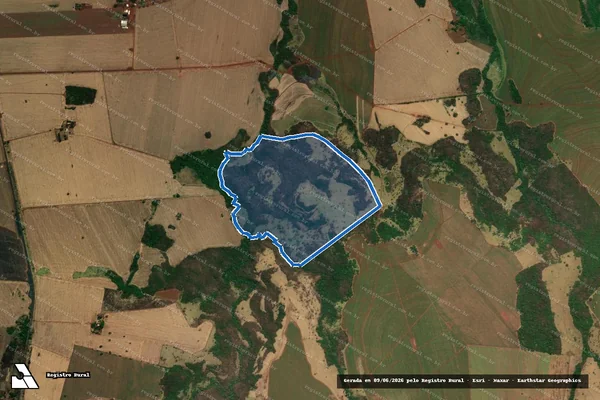 Imagem de satélite de FAZENDA BOA ESPERANÇA ?CABELEIRA? - PARTE 1 em Rio Verde - GO