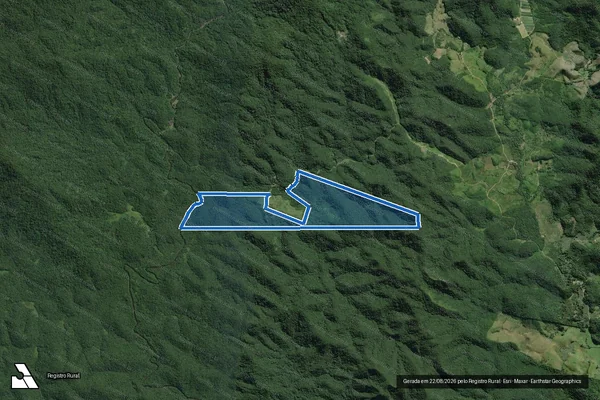 Imagem de satélite de FAZENDA TORRES - Gleba A em Eldorado - SP