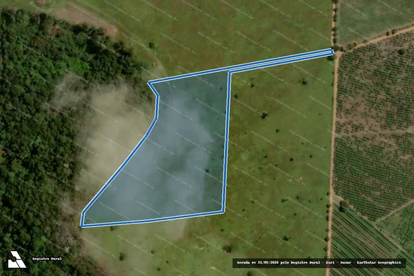Imagem de satélite de FAZENDA BELA VISTA - Parte 2 em Barra do Choça - BA