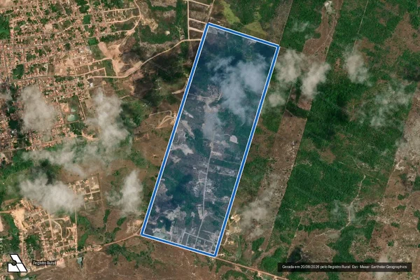 Imagem de satélite de FAZENDA NOVA - FAZENDA NOVA em Nova Olinda do Maranhão - MA