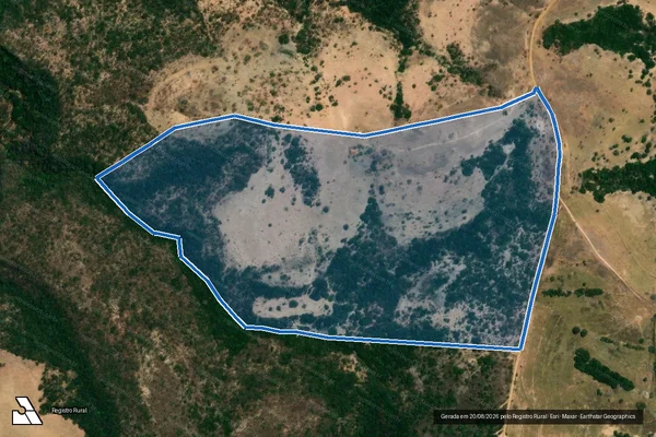 Imagem de satélite de Fazenda Areia ou Tomazinho - Parte 2 em Presidente Olegário - MG