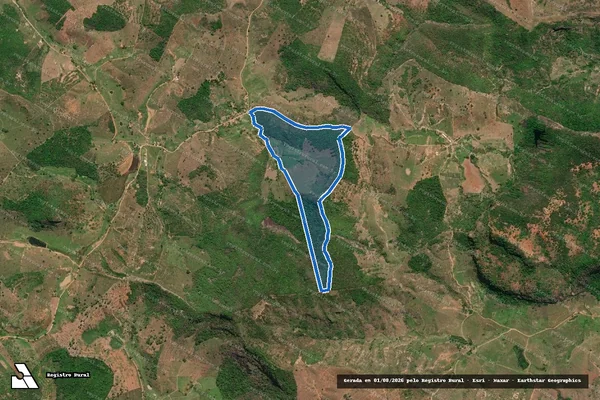 Imagem de satélite de Sítio São Rafael Arcanjo - Sítio São Rafael Arcanjo em Resplendor - MG