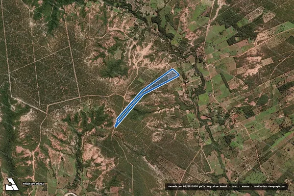 Imagem de satélite de P.A SÃO JOÃO BATISTA ? LOTE 14-B - ASSENTAMENTO P.A SÃO JOÃO BATISTA ? LOTE 14-B em Pintópolis - MG