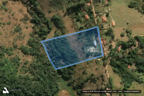 Imagem de satélite de Sitio Laura - Parcela 1 em Amparo - SP