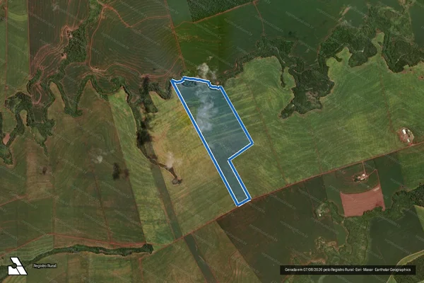 Imagem de satélite de Fazenda Samaria II ? Lotes nºs 01, 39-B e 39-C - Fazenda Samaria II ? Lotes nºs 01, 39-B e 39-C em Rancho Alegre D'Oeste - PR