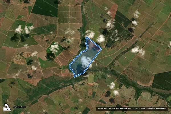 Imagem de satélite de FAZENDA CRUZEIRO DO SUL - ÁREA IV A - ÁREA IV A em Nova Andradina - MS