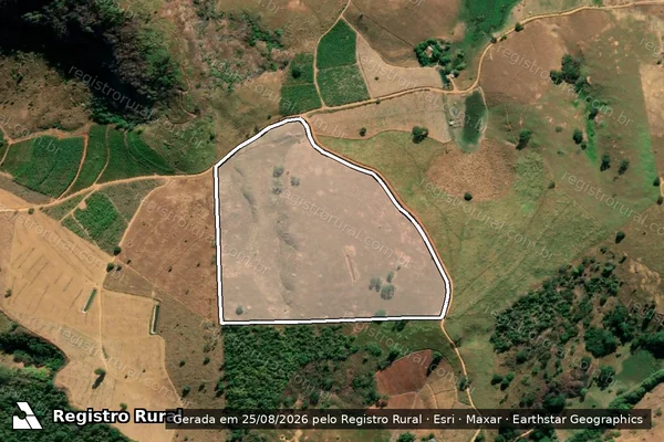 Imagem de satélite de Sitio Nossa Senhora Aparecida - ÁREA 03 em São Roque do Canaã - ES