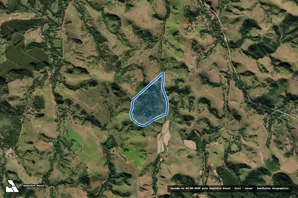 Imagem de satélite de Fazenda Engenho D Água - Gleba 4A-10 em Guaratinguetá - SP