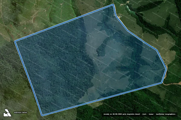 Imagem de satélite de FAZENDA DOIS MINEIROS II - Gleba 02 em Rondon do Pará - PA