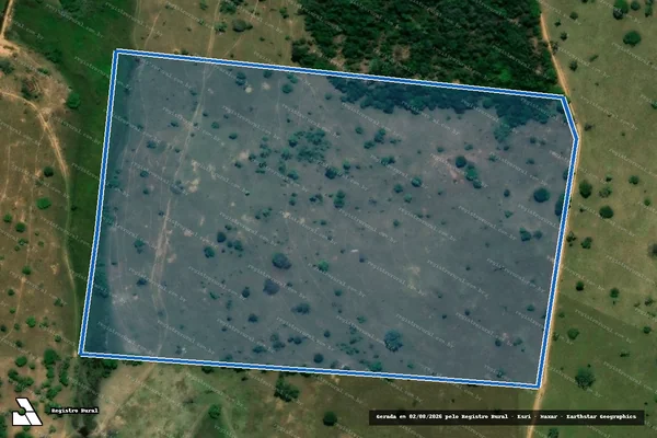 Imagem de satélite de FAZENDA DUAS AMÉRICAS - PARCELA 03 em Jucuruçu - BA
