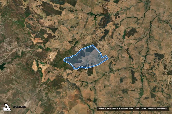 Imagem de satélite de FAZENDA VACA MORTA - Parte 1 em Arraias - TO