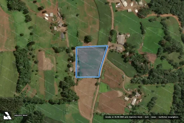 Imagem de satélite de COLONIA DA RIBANCEIRA - Parte 2 em Irani - SC