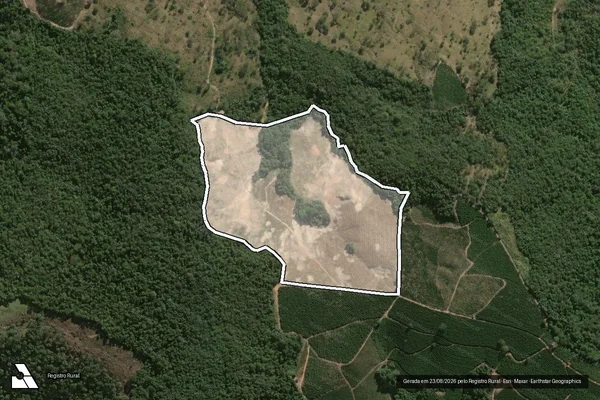 Imagem de satélite de Fazenda Cachoeira - Parte 2 em Alpinópolis - MG