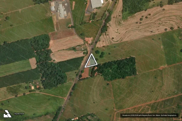 Imagem de satélite de SÍTIO SANTO ANTONIO - Parte II em Valentim Gentil - SP