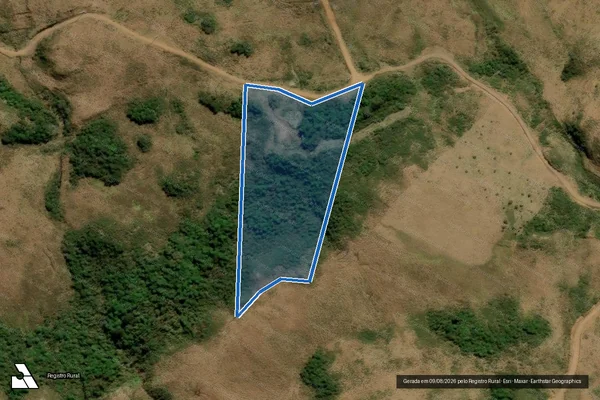 Imagem de satélite de FAZENDA CAMPESTRE DO PINTO - GLEBA 86 - LOTE 86 em Urubici - SC