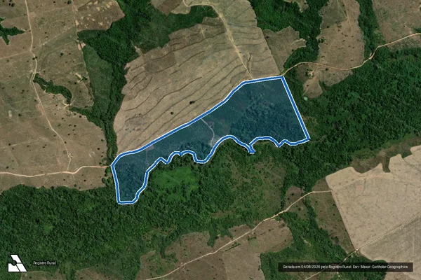 Imagem de satélite de FAZENDA SOBERANA - Parte 2 em Rondon do Pará - PA