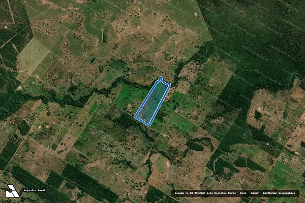 Imagem de satélite de P.A SADIA VALE VERDE-LOTE Nº 190 - P.A SADIA VALE VERDE-LOTE Nº 190 em Cáceres - MT