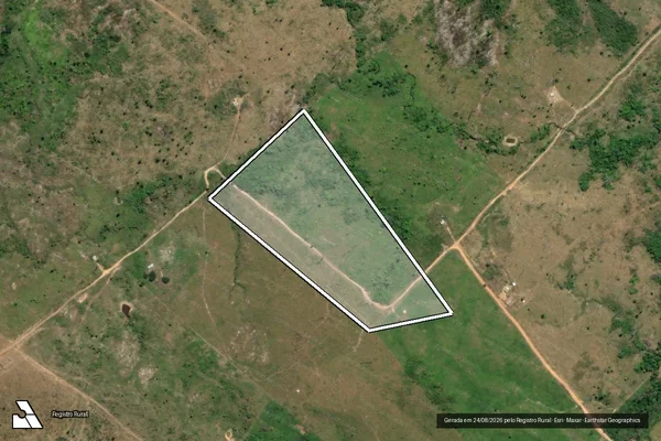 Imagem de satélite de SITIO  BOA ESPERANÇA– LOTE 91-GLEBA SANTA ROSA / SITIO  BOA ESPERANÇA– LOTE 91-GLEBA SANTA ROSA
