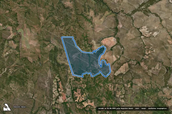 Imagem de satélite de FAZENDA IGARAPAVA - 001 em Almas - TO