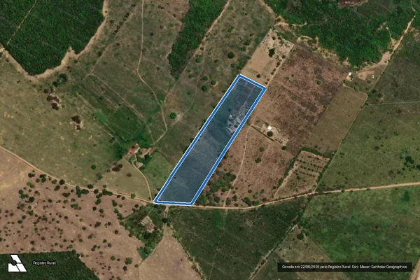 Imagem de satélite de FAZENDA NOVA ESPERANÇA - Parte 1 em Barra do Choça - BA