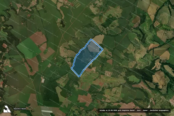Imagem de satélite de LOTE DE TERRAS A-B - LOTE DE TERRAS A-B em Campo Mourão - PR