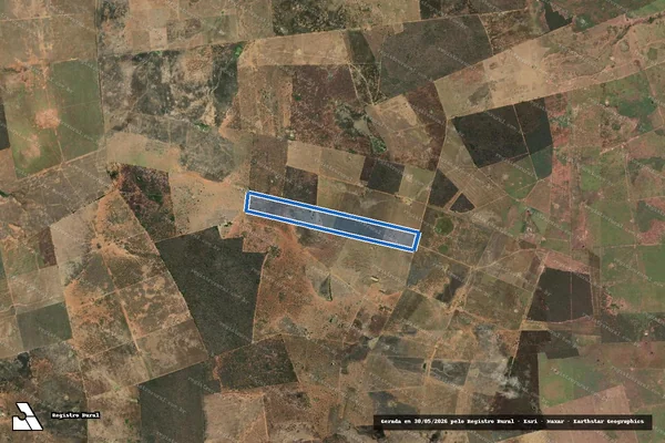 Imagem de satélite de Fazenda Belo Horizonte II - Parte 2 em Palmas de Monte Alto - BA