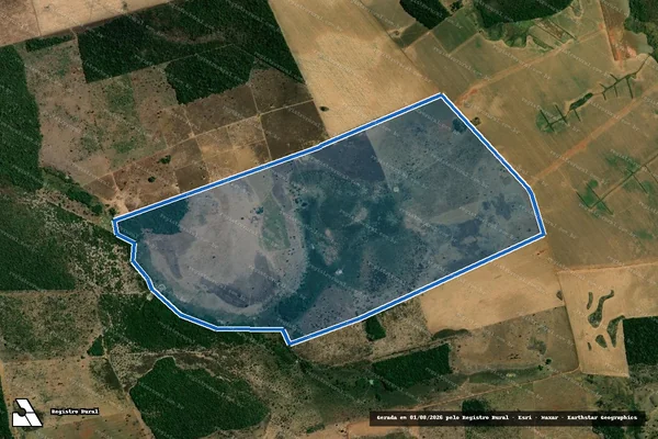 Imagem de satélite de Fazenda Tapete Verde - Parte 1 em Porto Alegre do Norte - MT