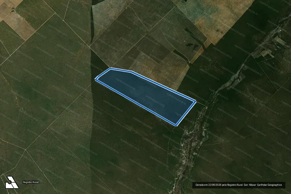 Imagem de satélite de Fazenda Santa Terezinha I - Parte 1 em Santa Maria da Vitória - BA