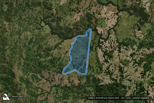 Imagem de satélite de FAZENDA BOA VISTA - AREA-1 em Piratini - RS