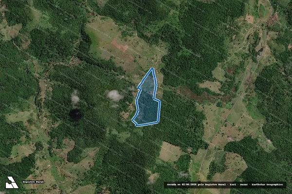 Imagem de satélite de FAZENDA SANTA RITA - FAZENDA SANTA RITA em Itagi - BA