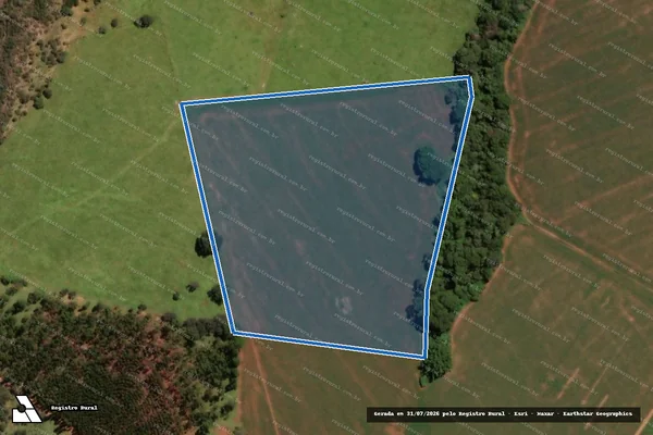 Imagem de satélite de FAZENDA ALEGRIA DO RIO DOS BOIS - Parte 2 em Silvânia - GO