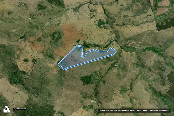 Imagem de satélite de FAZENDA MAGANAGEM - Gleba 02 em Itagimirim - BA