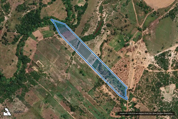 Imagem de satélite de Fazenda Confins - Parte 56 em Riachinho - MG