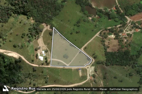 Imagem de satélite de FAZENDA TABOCA - GLEBA 38 em Florestal - MG