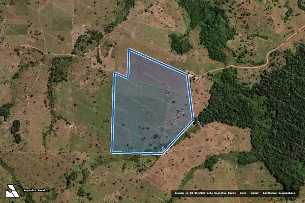 Imagem de satélite de Fazenda Mulungu - DESMEMBRADA em Castanheira - MT