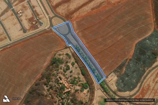 Imagem de satélite de Fazenda Alto do Castelo (Gleba G4) - PARCELA 03 em Ribeirão Preto - SP