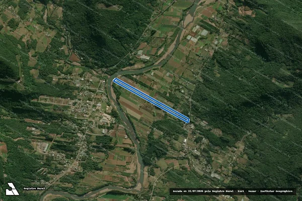 Imagem de satélite de Laisa Dos Reis - Parcela 1 em Nova Petrópolis - RS