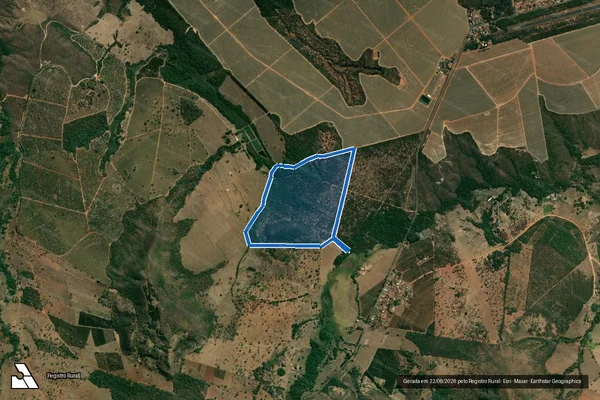 Imagem de satélite de Fazenda Buritis - Parte 1 em Pedregulho - SP