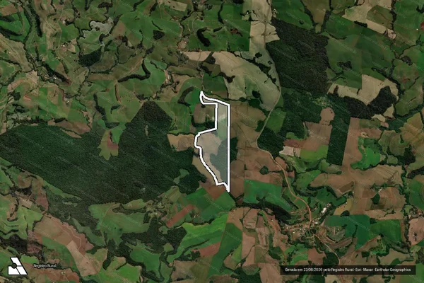 Imagem de satélite de Sitio Bettin – Mat. 620 em None