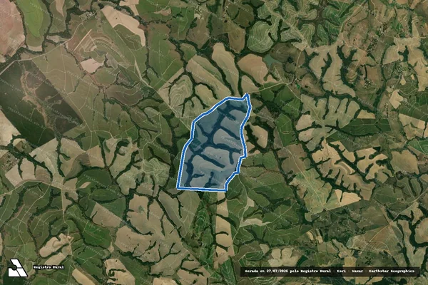 Imagem de satélite de FAZENDA JIBOINHA - MATRÍCULA 63.085 em Piracicaba - SP