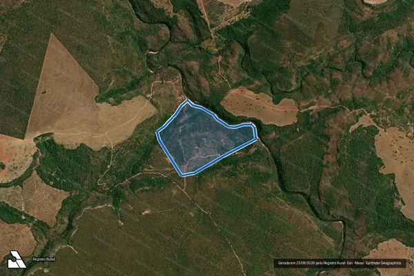 Imagem de satélite de FAZENDA ÁGUA FRIA - 03 em Guiratinga - MT