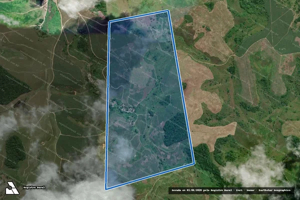 Imagem de satélite de ENGENHO DUAS BARRAS - GLEBA 01 - Parte 1 em Barreiros - PE
