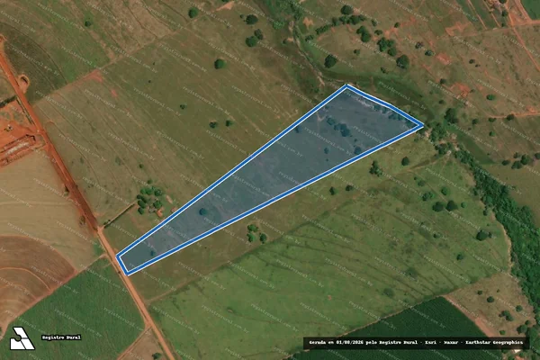 Imagem de satélite de SITIO BELA VISTA - Parte 1 em Macedônia - SP