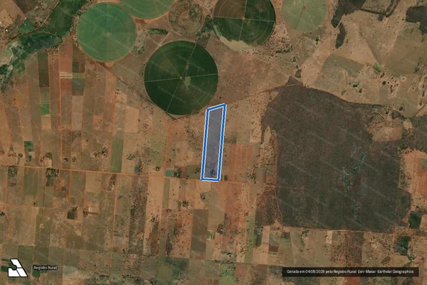 Imagem de satélite de Lote 355 ? P.A. Betinho - Lote 355 em Bocaiúva - MG