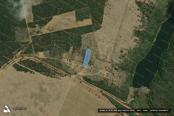 Imagem de satélite de FAZENDA MARIA EDUARDA - CASA 11 em Mulungu do Morro - BA