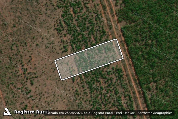 Imagem de satélite de FAZENDA RIACHO FUNDO - GLEBA 173 em Montes Claros - MG