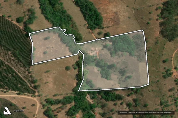 Imagem de satélite de Sitio Capão Comprido - Parcela 1 em Oliveira - MG